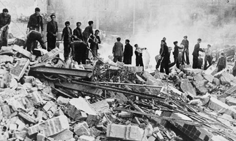 Barcelona after the 1938 bombings